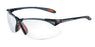 Uvex By Honeywell Harley-Davidson¨ Safety Glasses With Black Polycarbonate Frame And Orange Mirror Polycarbonate Hard Coat Lens