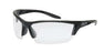 Uvex by Honeywell Instinct Protective Safety Glasses With Matte Black Polycarbonate And TPR Frame And Clear Polycarbonate Supra-Dura Hardcoat Lens