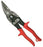 Cooper Hand Tools 1 3/8" X 9 3/4" Molybdenum Steel Wiss® Metalmaster® Compound Action Left Cut Snip With Red Steel Handle