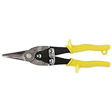 Cooper Hand Tools 1 1/2" X 9 3/4" Molybdenum Steel Wiss® Metalmaster® Compound Action Straight Left Right Cut Snip With Yellow Grip Handle