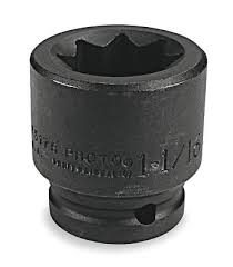 Stanley® 3/4" X 33mm Black Oxide Forged Alloy Steel Proto® Torqueplus™ 6 Point Metric Impact Socket