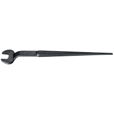 Klein Tools 1 1/16" Black Alloy Steel Erection Wrench With Continuous Taper Handle (For Use With Utility Nut)