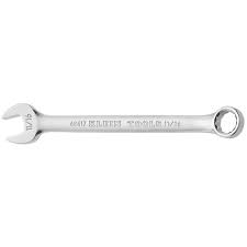 Klein Tools 1 1/4" Nickel Chrome Plated Alloy Steel 12 Point Combination Wrench