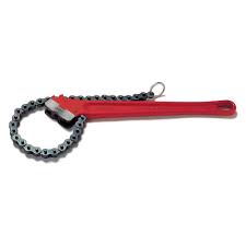 Ridgid® 3" Forged Alloy Steel C-24 Heavy Duty Chain Wrench With Forged Alloy Steel Handle