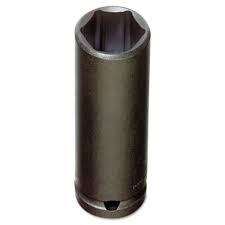 Stanley® 3/4" X 1 11/16" Black Oxide Forged Alloy Steel Proto® Torqueplus™ 6 Point Deep Impact Socket