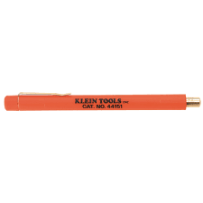Klein Tools 3 3/4" X 5 1/2" Orange Hard Chrome Steel Pocket Sized Knife Sharpener