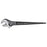 Klein Tools 1 1/2" Black Forged Alloy Steel Adjustable Head Construction Wrench