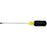 Klein Tools 3/16'' X 8" X 11 3/4" Chrome Plated Round Shank Cabinet Screwdriver With Cushion Grip Handle
