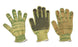 Wells Lamont Medium Green And Yellow Whizard¨ Metalguard¨ Dotted Style Gunn Cut 7 gauge Heavy Weight Kevlar¨ And Stainless Steel Ambidextrous Cut Resistant Gloves With Knit Wrist, Dyneema¨ Lined, PVC Dots Coating, Polyester Blend