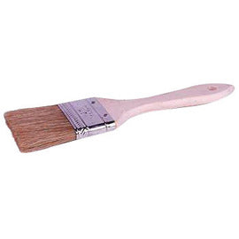 Weiler® 2" X 5/16" Multi-Purpose Chip And Oil Brush With Wood Handle And 1 1/2" White China Trim