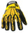 HexArmor¨ Size 8 Black And Yellow Chrome Series¨ Clute Cut SuperFabric¨ And Leather Reusable 360¡ Cut Resistant Gloves With Elastic Cuff, SuperFabric¨ Lined And PVC Printed Synthetic Leather Palm