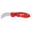 Milwaukee® 7 1/4" Red Metal Hawk Bill Folding Knife