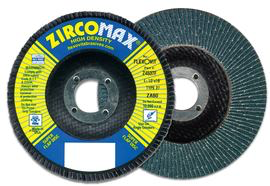 FlexOvit® ZIRCOMAX® 4-1/2" X 7/8" 40 Grit Type 27 Flap Disc