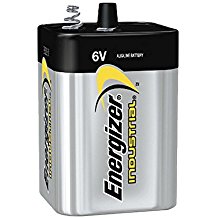 Energizer¨ Eveready¨ 6 Volt Lantern Alkaline Battery With Coil Spring Terminal (Bulk)