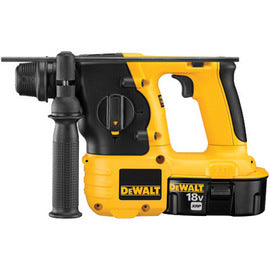 DEWALT® 18 V 2.4 Ah Ni-Cad 1100 RPM Cordless SDS Hammer Drill Kit With 7/8" Chuck (Includes 1 Hour Charger Depth Rod And Kit Box)