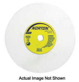 Norton® 4" X 1/2" X 3/4" 60 Grit Medium 38A60-KVBE Aluminum Oxide GEMINI® Vitrified Type 1 Straight Grinding Wheel For Use On Steel (Quantity 10)