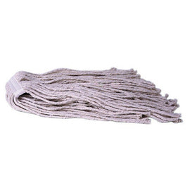 Weiler® 24 Ounce 8-Ply Cotton Yarn Industrial Grade Cut End Wet Mop Head (Handle Sold Separately)