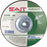 United Abrasives 4 1/2" X 1/4" X 5/8" - 11 C24N 24 Grit Silicon Carbide Type 27 Grinding Wheel (Quantity 10)