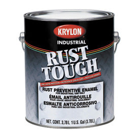 Krylon® Products Group 1 Gallon Can White Rust Tough® Interior/Exterior Acrylic Modified Alkyd Enamel Paint (4 Per Case)