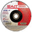 United Abrasives 7" X 1/4" X 7/8" A24N 24 Grit Aluminum Oxide Type 27 Grinding Wheel (Qty 1)