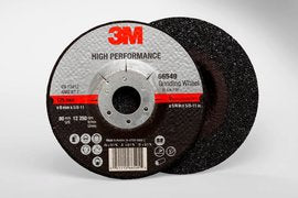 3M™ 5" X 1/4" X 5/8" - 11 HIGH PERFORMANCE™ 36 Grit Ceramic Type 27 Depressed Center Grinding Wheel (Quantity 20)