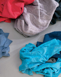 Y-Pers Colored Cotton Sweatshirt Rags (25 Pounds Per Case)