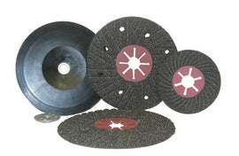 FlexOVit™ 4 1/2" X 7/8" Coarse C24 Silicon Carbide HIGH PERFORMANCE™ SPECIALIST® Semi-Flexible Masonry Disc For Use With Angle Grinder On Concrete, Masonry And Stone (Quantity 25)