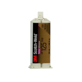 3M™ Scotch-Weld™ DP125 Light Amber (Part A) And Gray (Part B) Liquid 50 ml Cartridge Two-Part Epoxy Adhesive (12 Per Case)