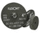 FlexOVit™ 2" X 1/8" X 1/4" A36R Aluminum Oxide HIGH PERFORMANCE™ Reinforced Type 1 Cut Off Wheel For Use With Die and Straight Grinder On Metal, Stainless Steel And Other Alloys (Quantity 25)