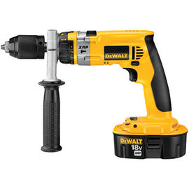 DEWALT® XRP™ 18 V Ni-Cad 450/1450/2000 RPM Cordless Hammer Drill/Driver Kit With 1/2" Chuck (Includes 1 Hour Charger