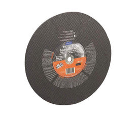 Norton® 14" X 1/8" X 1" 24 Grit Very Coarse Silicon Carbide GEMINI® Reinforced Type 1 Straight Cut Off Wheel For Use With Gas And Electric Powered Saw On Cast Iron (Quantity 10)