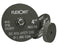 FlexOVit™ 2" X 1/8" X 3/8" A36R Aluminum Oxide HIGH PERFORMANCE™ Reinforced Type 1 Cut Off Wheel For Use With Die and Straight Grinder On Metal, Stainless Steel And Other Alloys (Quantity 25)