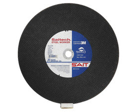 United Abrasives 12" X 3/32" X 1" Saitech Steel Worker® Ceramic Type 1 Chop Saw Wheel (Quantity 10)