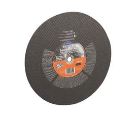 Norton® 12" X 1/8" X 1" 24 Grit Very Coarse Silicon Carbide GEMINI® Reinforced Type 1 Straight Cut Off Wheel For Use With Gas And Electric Powered Saw On Cast Iron (Quantity 10)