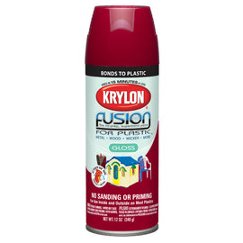 Krylon® Products Group 16 Ounce Aerosol Can Burgundy Fusion for Plastic® Paint