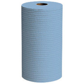 Kimberly-Clark Professional* WYPALL* X60 TERI® 9.800" X 13.400" 1-Ply Blue HYDROKNIT* Reinforced Wiper (130 Per Roll, 12 Roll Per Case)