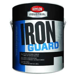 Krylon Industrial 1 Gallon Can High Gloss Gray Primer Iron Guard® Water-Based Acrylic Enamel