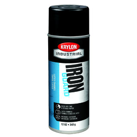 Krylon Industrial 16 Ounce Aerosol Can Satin Satin Black Iron Guard® Acrylic Enamel