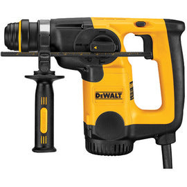 DEWALT® 8 A 1150 RPM 3-Mode Corded L-Shape SDS Rotary Hammer Kit With 1" Chuck (Includes Multi-Position Side Handle