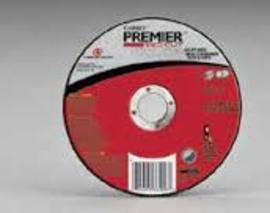 Carborundum® 4 1/2" X 1/4" X 5/8 11" Premier Red 24 Grit Zirconia Alumina Type 27 Depressed Center Grinding Wheel (Quantity 20)