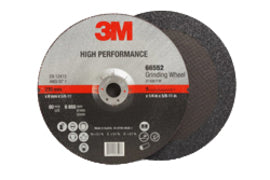 3M™ 9" X 1/4" X 5/8" - 11 Cubitron™ II/HIGH PERFORMANCE™ 36 Grit Ceramic Type 27 Depressed Center Grinding Wheel (Qty 1)