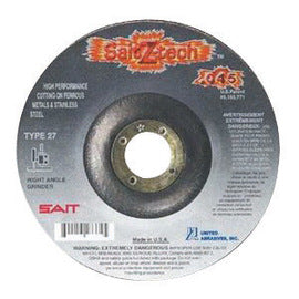 United Abrasives 7" X .045" X 7/8" SaitZ-tech™ Zirconium Type 27 Cut Off Wheel (Qty 1)