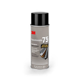 3M™ Clear To Light Yellow Liquid 10.25 Fluid Ounce Aerosol Can Repositionable 75 Spray Adhesive