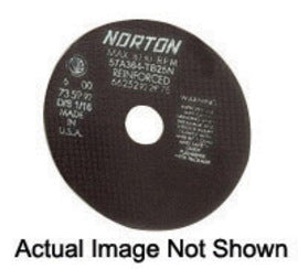 Norton® 8" X .0600" X 1 1/4" 60 Grit A60-08NA2 Aluminum Oxide Flat Type 1 Straight Cut Off Wheel (Quantity 25)