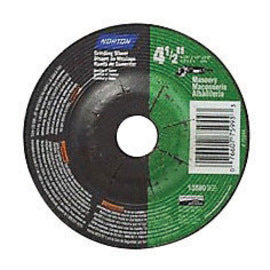 Norton® 4 1/2" X 1/4" X 5/8" - 11 24 Grit Coarse Silicon Carbide Type 27 Depressed Center Cut Off And Grinding Wheel For Use On Masonry (Quantity 10)