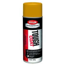 Krylon Industrial 16 Ounce Aerosol Can Gloss New Cat Yellow Tough Coat® Acrylic Enamel