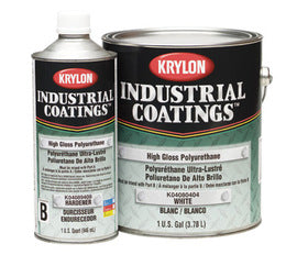 Krylon® Products Group 1 Gallon Can White Industrial Coatings™ Series K0408 Polyurethane Paint Part A (4 Per Case)