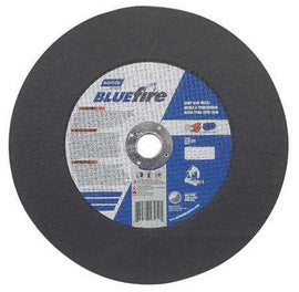Norton® 3" X .0350" X 3/8" 46 Grit Medium CO3035BF Aluminum Oxide Zirconia Alumina BlueFire™ Type 1 Straight Cut Off Wheel For Use With Die Grinder On Metal And Stainless Steel (Quantity 25)