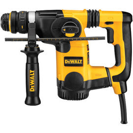 DEWALT® 8 A 1150 RPM Corded L-Shape SDS Rotary Hammer Kit With 1" Chuck And Quick Change Chuck (Includes 360° Side Handle
