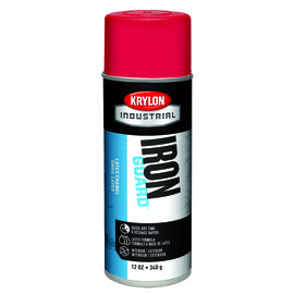 Krylon Industrial 16 Ounce Aerosol Can High Gloss Cherry Red Iron Guard® Acrylic Enamel